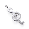Tarnish Resistant 316 Surgical Stainless Steel Pendants STAS-P112-05P-2