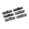 Iron Ribbon Crimp Ends LS-X-E182Y-B-1