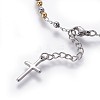 201 Stainless Steel Charm Bracelets BJEW-P258-15-4