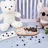 1 Bag Plastic Safety Craft Eye Sets DIY-FH0010-70C-4