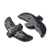 Natural Obsidian Carved Big Pendants G-A288-01G-2