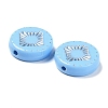 Opaque Acrylic Beads LS-OACR-G016-07E-3