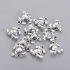 Tibetan Style Puppy Pendants TIBEP-R166-AS-LF-2