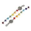 Chakra Theme Sun Catcher Pendant Decorations HJEW-JM00669-5