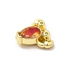 Alloy Rhinestone Pendants PALLOY-D330-02G-02A-2