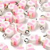 Handmade Polymer Clay Charms CLAY-H007-01D-1