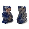 Natural Sodalite Carved Figurines DJEW-L023-B27-1