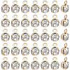50Pcs Brass Pendants KK-BBC0025-91C-7