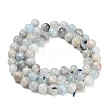 Natural Aquamarine Beads Strands X-G-F591-29A-6mm-02-3