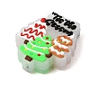 Christmas Silicone Beads SL-CBA7785-09-2