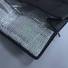 Non-woven Fabric & Lattice Surface Insulated Lunch Bag AJEW-WH20017-95A-02-2
