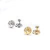 304 Stainless Steel Stud Earrings EJEW-H371-05-2