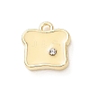 Brass Enamel Pendants RB-CBA260B-11G-1