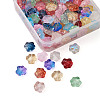 Craftdady Transparent Spray Painted Glass Beads GGLA-CD0001-06-20