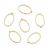 Alloy Open Back Bezel Pendants X-PALLOY-T085-08LG-3
