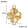 304 Stainless Steel Charms STAS-OY009-67G-2