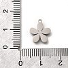 304 Stainless Steel Enamel Charms STAS-Q347-14P-01-3