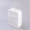 Pure Color Kraft Paper Bags AJEW-G020-A-03-2