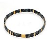 Bohemian Glass Seed Beaded Stretch Bracelets JM4508-21-1