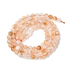 Natural Citrine(Heated) Beads Strands LS-G-G155-B03-02-5