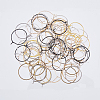 400Pcs 8 Colors Iron Hoop Earrings IFIN-FH0001-72A-3
