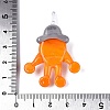 Handmade Lampwork Pendants LAMP-N034-21D-3
