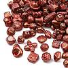 Antiqued Acrylic Beads AC-CBAAA05-01I-2