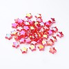 Eco-Friendly Transparent Acrylic Beads X-PL556-8-2