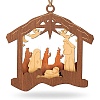 Wooden Jesus Pendant Decorations PW-WG700A1-03-1