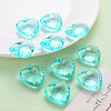 Transparent Acrylic Pendants LS-TACR-T024-03B-946-6