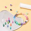 600Pcs 24 Colors Opaque Acrylic Beads MACR-CJ0001-16-5