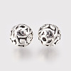 Tibetan Style Alloy Beads TIBEB-L002-11AS-1