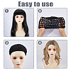 4Pcs Polyester Elastic Wig Caps DIY-DC0004-14-4