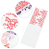 CRASPIRE 2Pcs 2 Styles Plastic Embossing Folders DIY-CP0008-85C-6