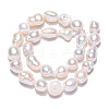 Natural Baroque Pearl Keshi Pearl Beads Strands X-PEAR-S020-F01-02-3