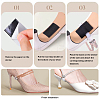 Fingerinspire 3 Sets 3 Colors Imitation Leather Anti-Loose High-heeled Shoe Laces AJEW-FG0003-43-3