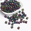 Opaque Acrylic Beads SACR-Q100-M023-1