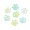Transparent Plastic Bead Caps KY-Q005-02A-03-2