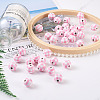 Natural Wooden Beads WOOD-TAC0010-05D-5