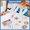 DIY Evil Eye Bracelet Making Kit DIY-TA0004-41-26