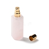 Natural Rose Quartz Perfume Bottle G-B131-04B-01-4