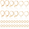 30Pcs 3 Styles 304 Stainless Steel Leverback Earring Findings STAS-BBC0009-24-7