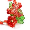 Glass Seed Beaded Heart Pendants PALLOY-MZ00463-02-3