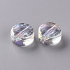 Transparent Acrylic Beads TACR-S156-006-3