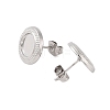 304 Stainless Steel Earrings for Women STAS-S125-05P-2