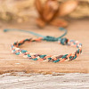 Cotton Cord Braided Bracelets for Men Women RW1576-8-1