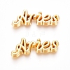 Golden Plated Alloy Cabochons PALLOY-WH0068-08A-2