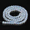 Electroplate Glass Beads Strands LS-EGLA-A034-J1mm-L07-2