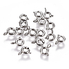 304 Stainless Steel Spring Ring Clasps STAS-F224-02P-A-1