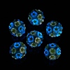 Luminous Resin Pave Rhinestone Beads RESI-C048-01A-2